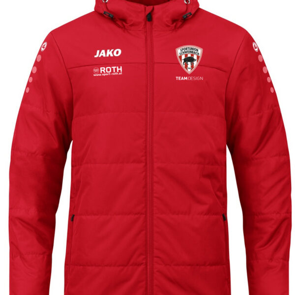 Coachjacke Team mit Kapuze