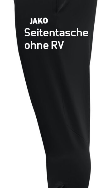 Trainingshose mit Reißverschluss (RV)